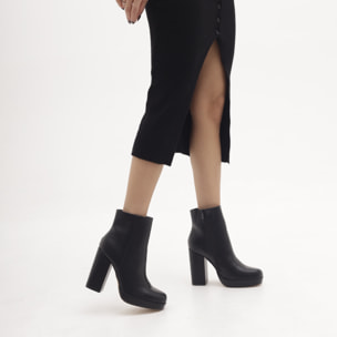 STIVALETTO TACCO ALTO NERO