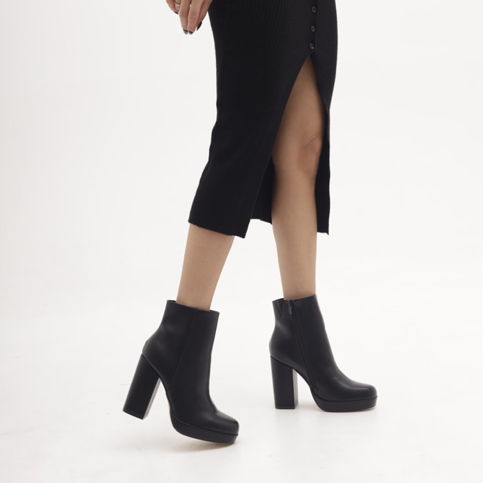 STIVALETTO TACCO ALTO NERO