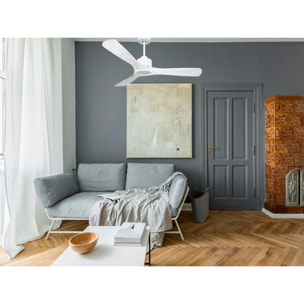 Ventilador de techo Wifi Motor DC Mando a Distancia Hypersilence Memoria NusaD132C0364892 PURLINE