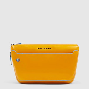 Piquadro Marsupio piatto espandibile in pelle con attacchi tracolla riposizionabili e tasca per AirPods®