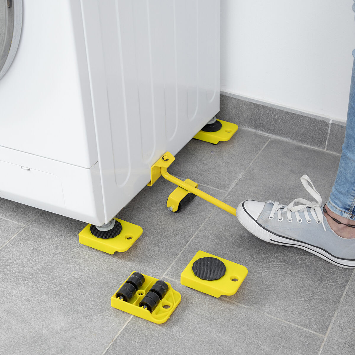 Strumento di Sollevamento e Trasporto HeavEasy InnovaGoods 5 Pezzi