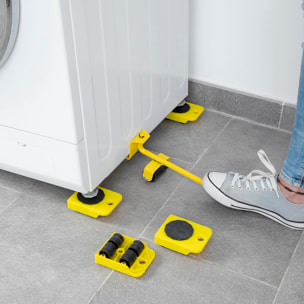 Strumento di Sollevamento e Trasporto HeavEasy InnovaGoods 5 Pezzi