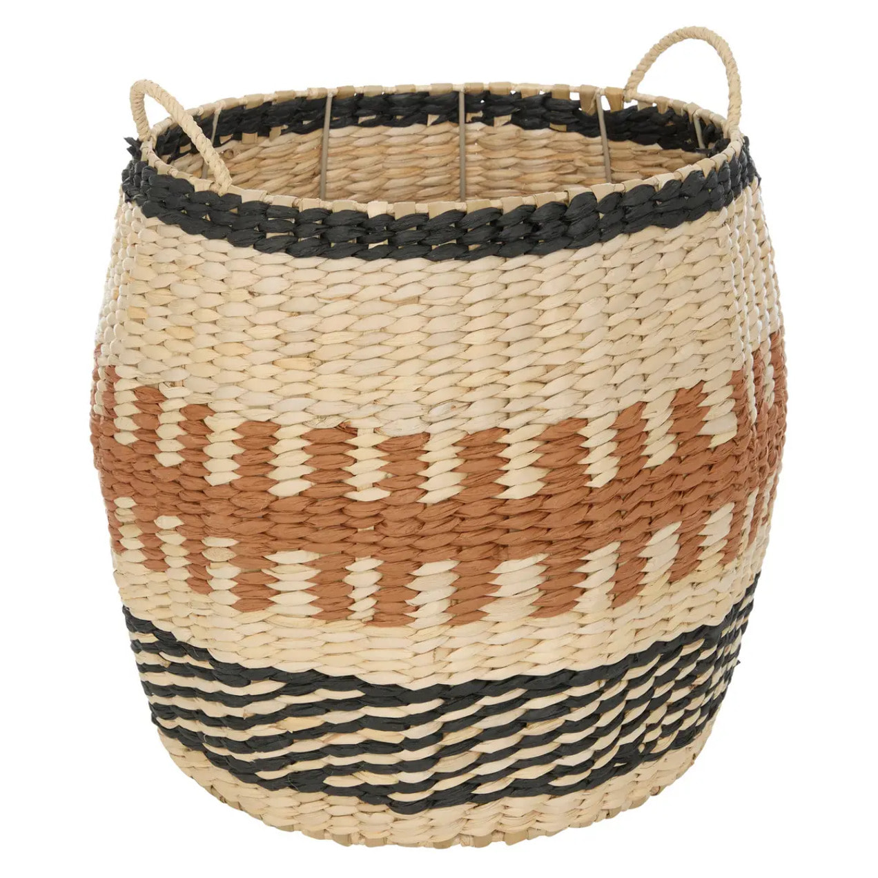 Paniers Wonja orange 32x32cm
