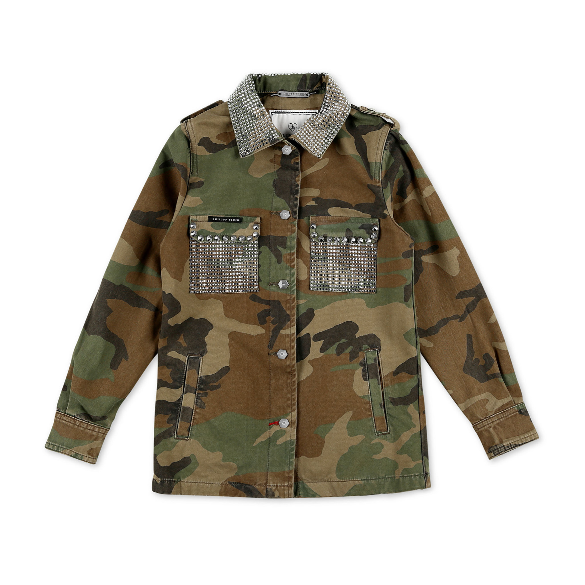 PHILIPP PLEIN Parka CAMOUFLAGE