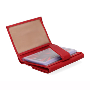 Portafoglio  da donna ecopelle Prodotto Vegano 9x8x2 cm