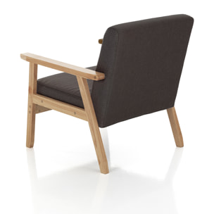 ORESTELUCHETTA Poltrona TESS DARK GREY