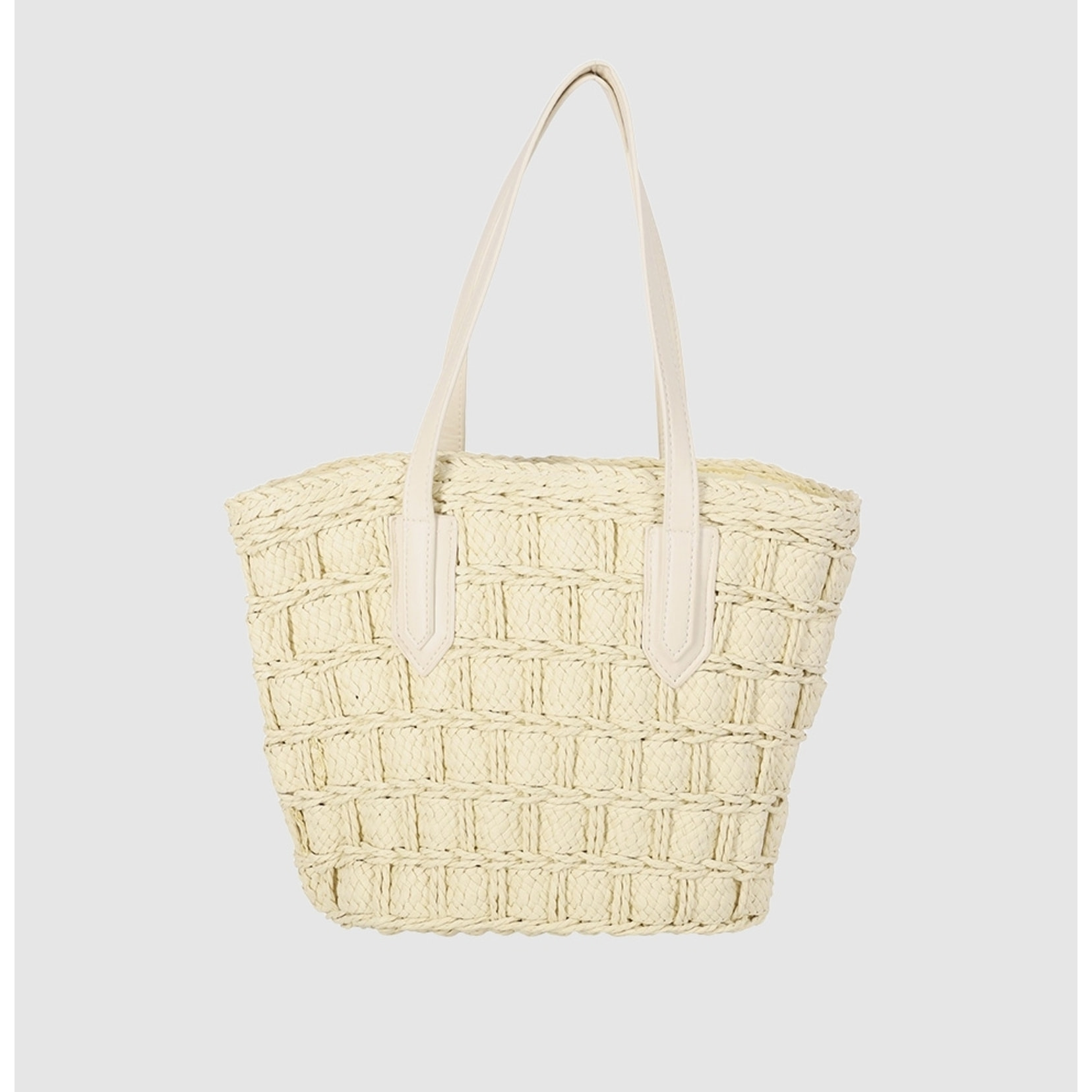 Bolso - Blanco - Medida: 35 cm x 25 cm x 15 cm