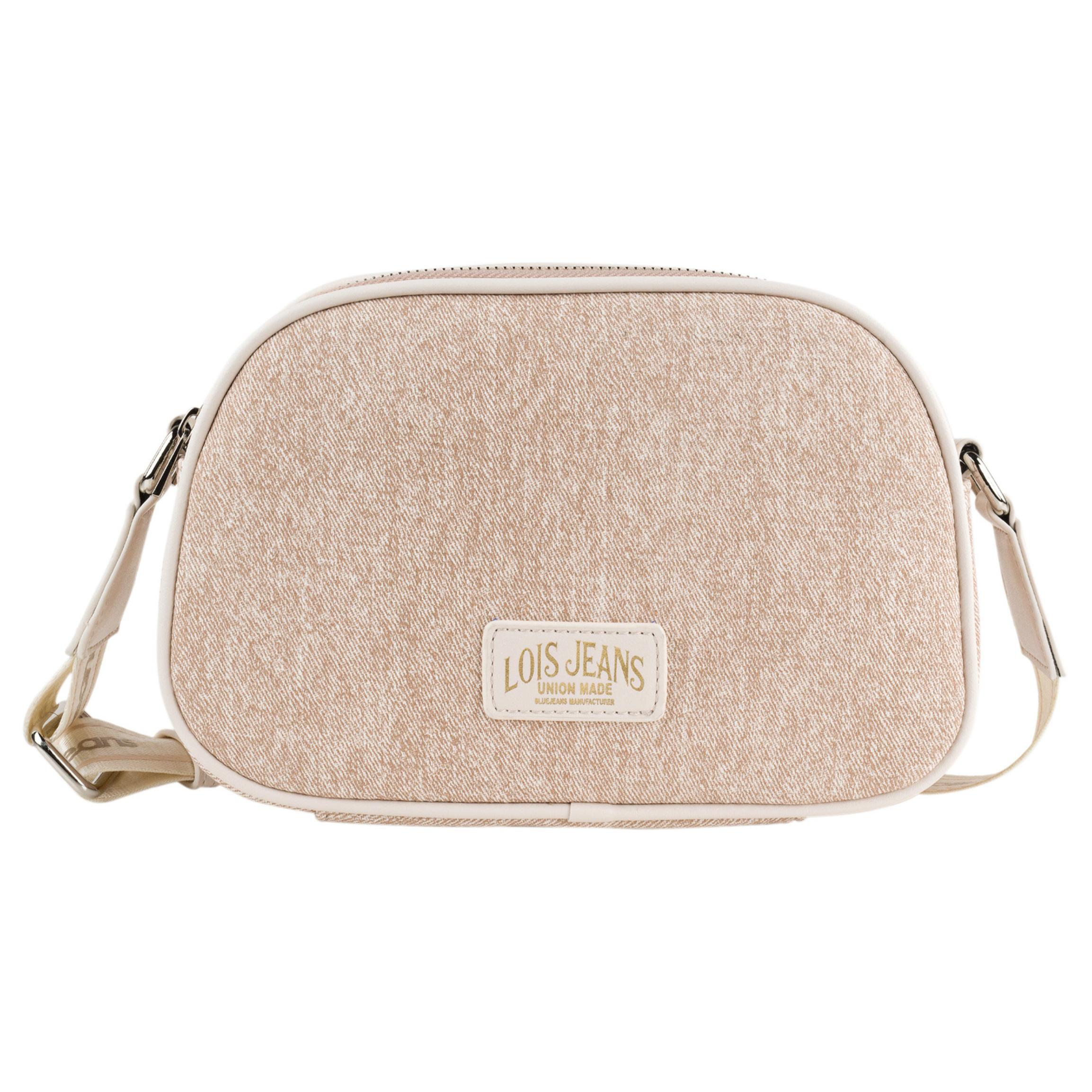 Bolso Bandolera Mujer Sint/Pu Lois Kelly Beige