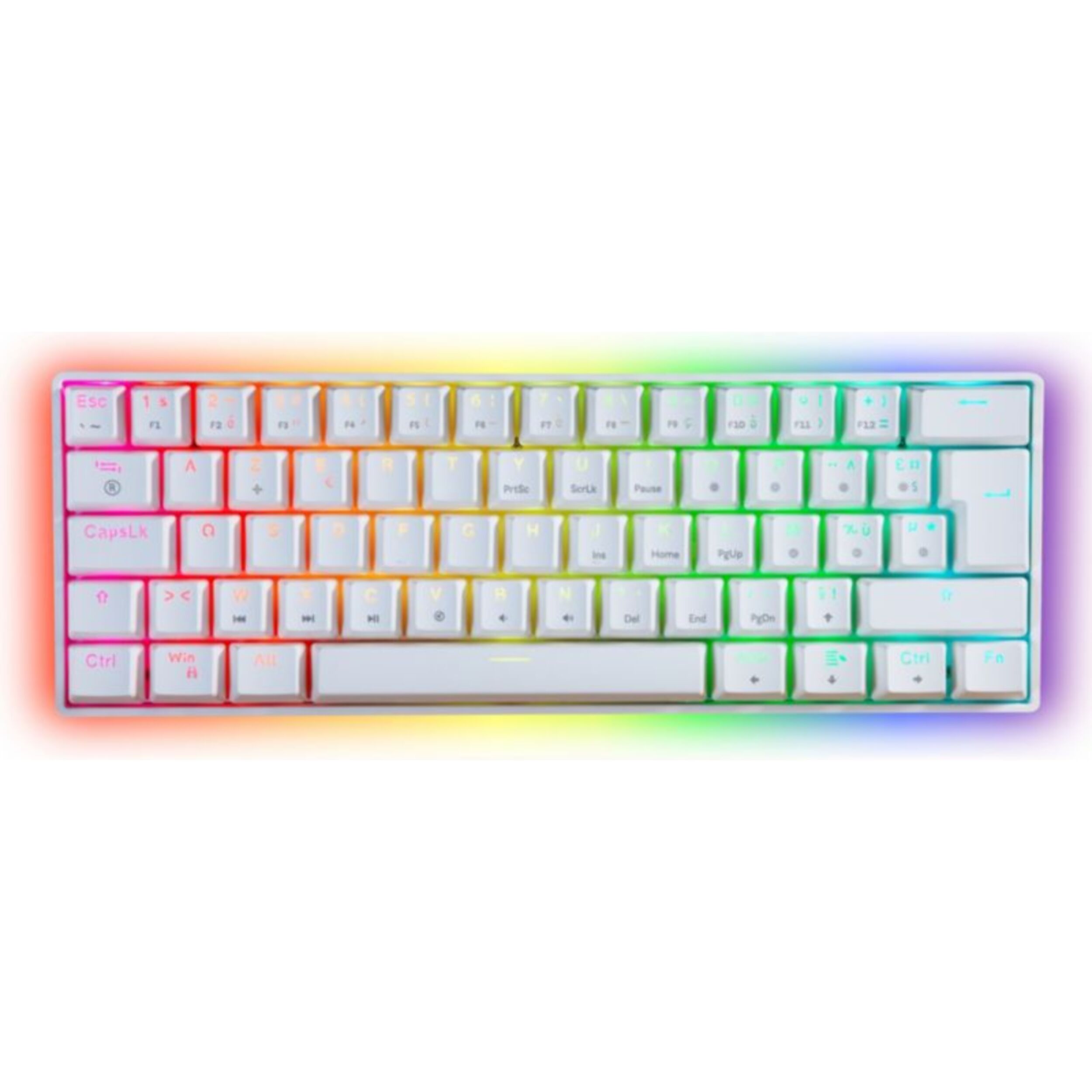 Clavier gamer ONLAN CA-155 blanc