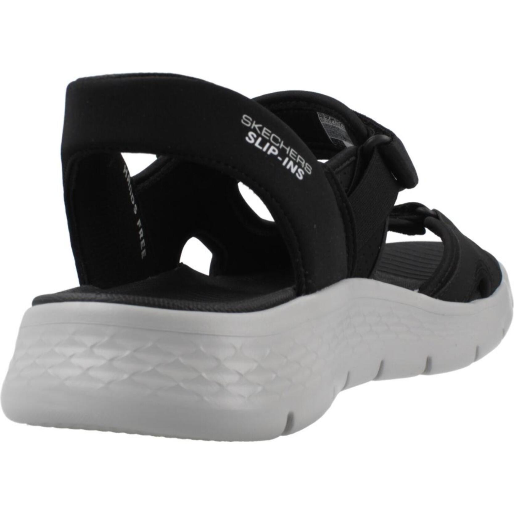 Sandalias Hombre Slip-ins Go Walk Flex Negro