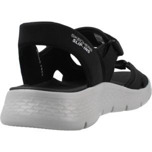 Sandalias Hombre Slip-ins Go Walk Flex Negro