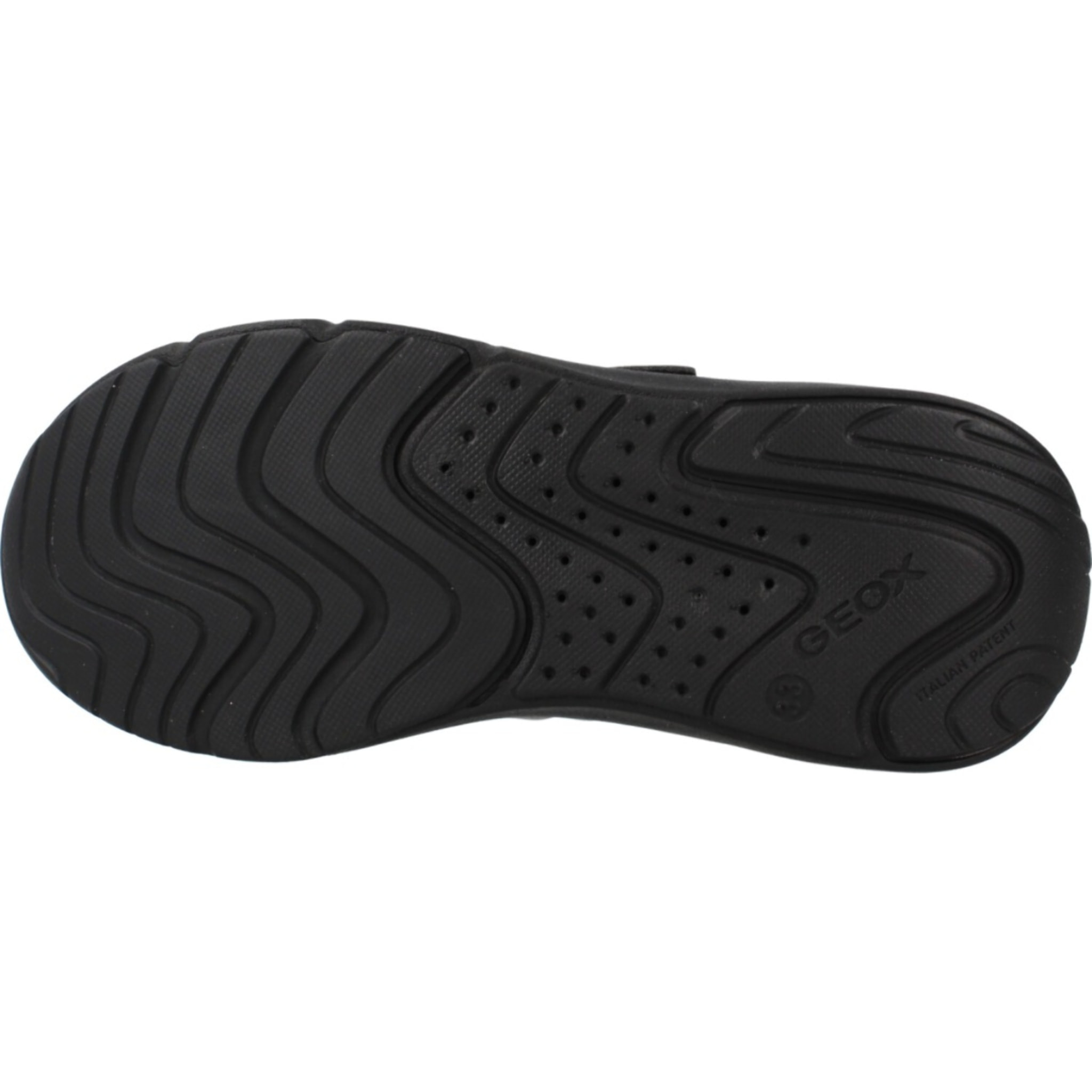 Zapatillas Niño de la marca GEOX  modelo J PRO RAN BOY NEGRO