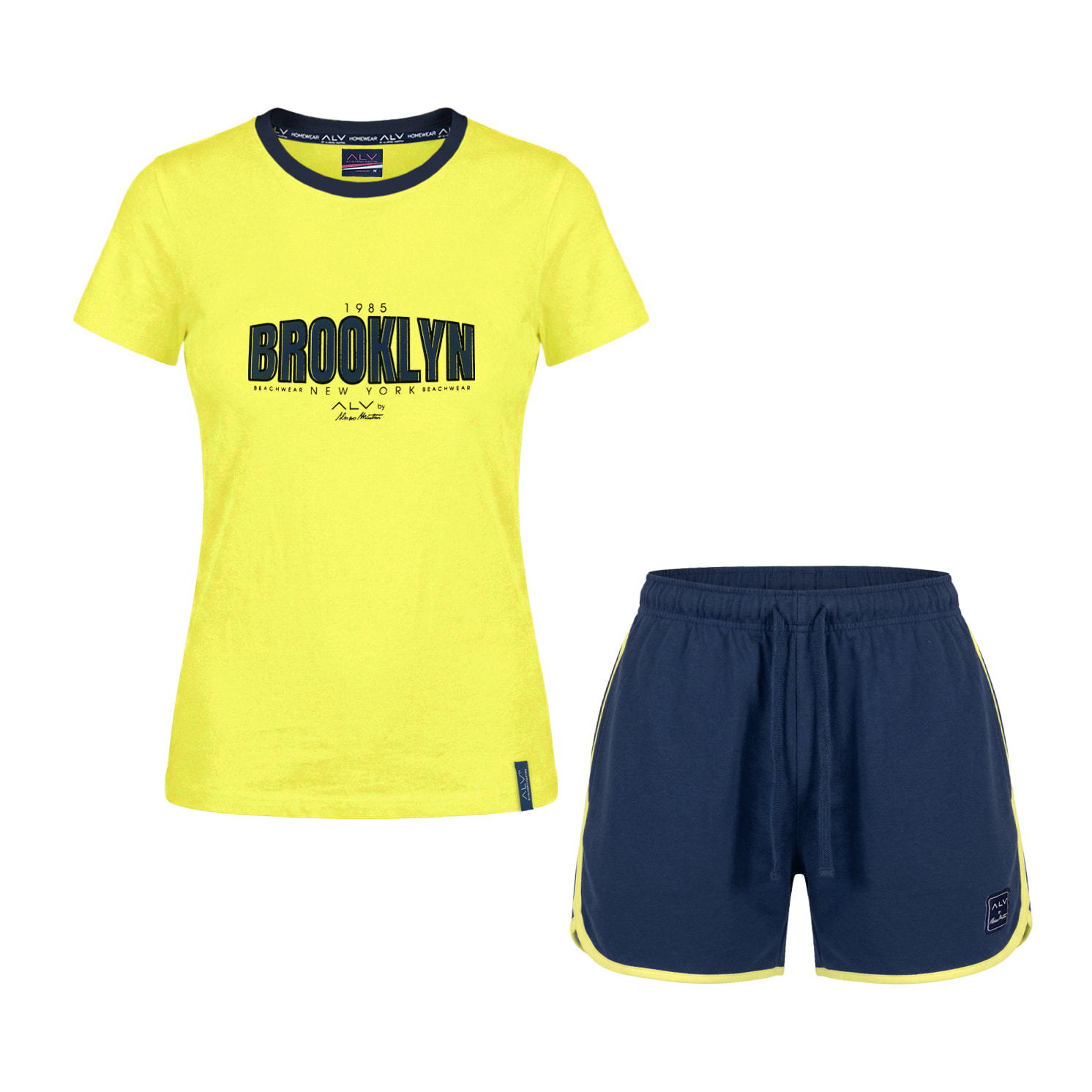Completo Donna ALVIERO MARTINI Manica Corta Cotone