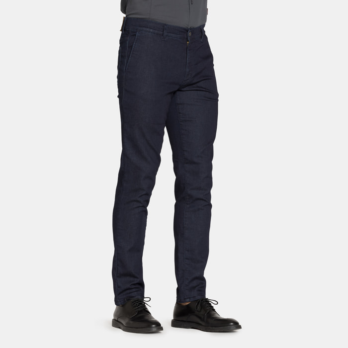 JEANS CHINO MOD. 724 RELAX IN DENIM PLAY ELASTICIZZATO