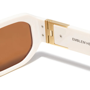 Gafas de Sol Emblem HEX White Ivory / Brown D.Franklin