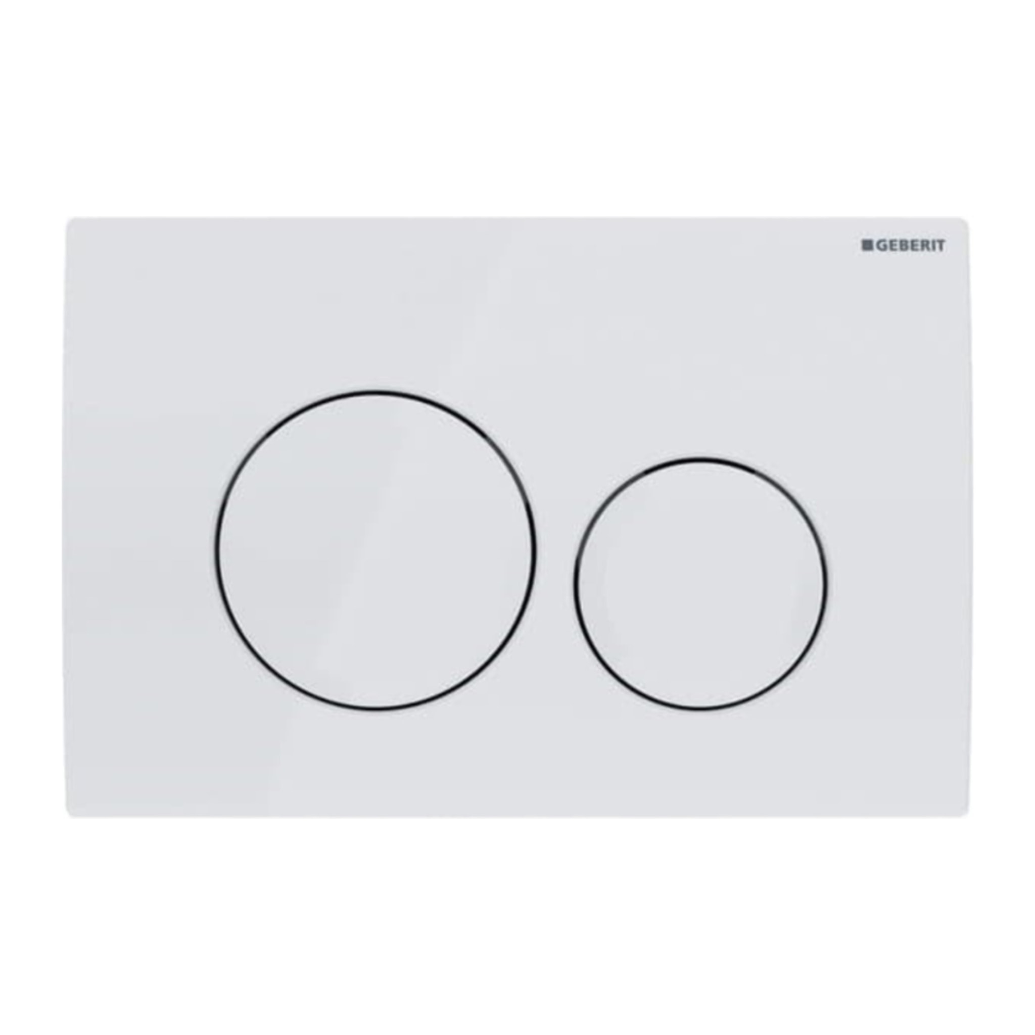 Pack Bâti-support Duofix 112cm + Plaque de commande Delta20 blanc alpin + fixations murales (458.134.11.3)