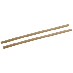 Boite de 250 pailles en papier brun 21 cm Fackelmann Nature