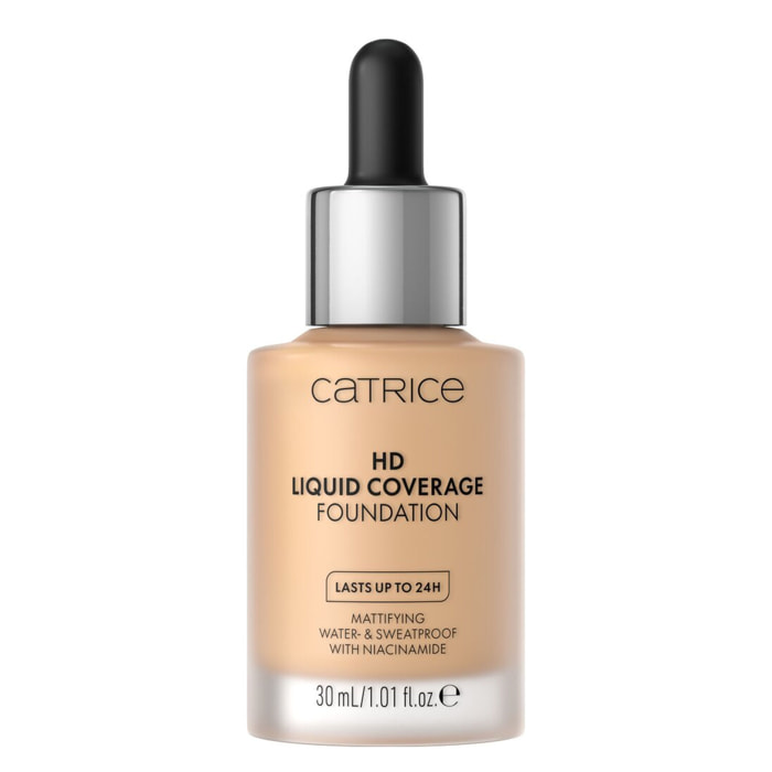 Hd Liquid Coverage Foundation - Fond de Teint Liquide Haute Couvrance 30ml