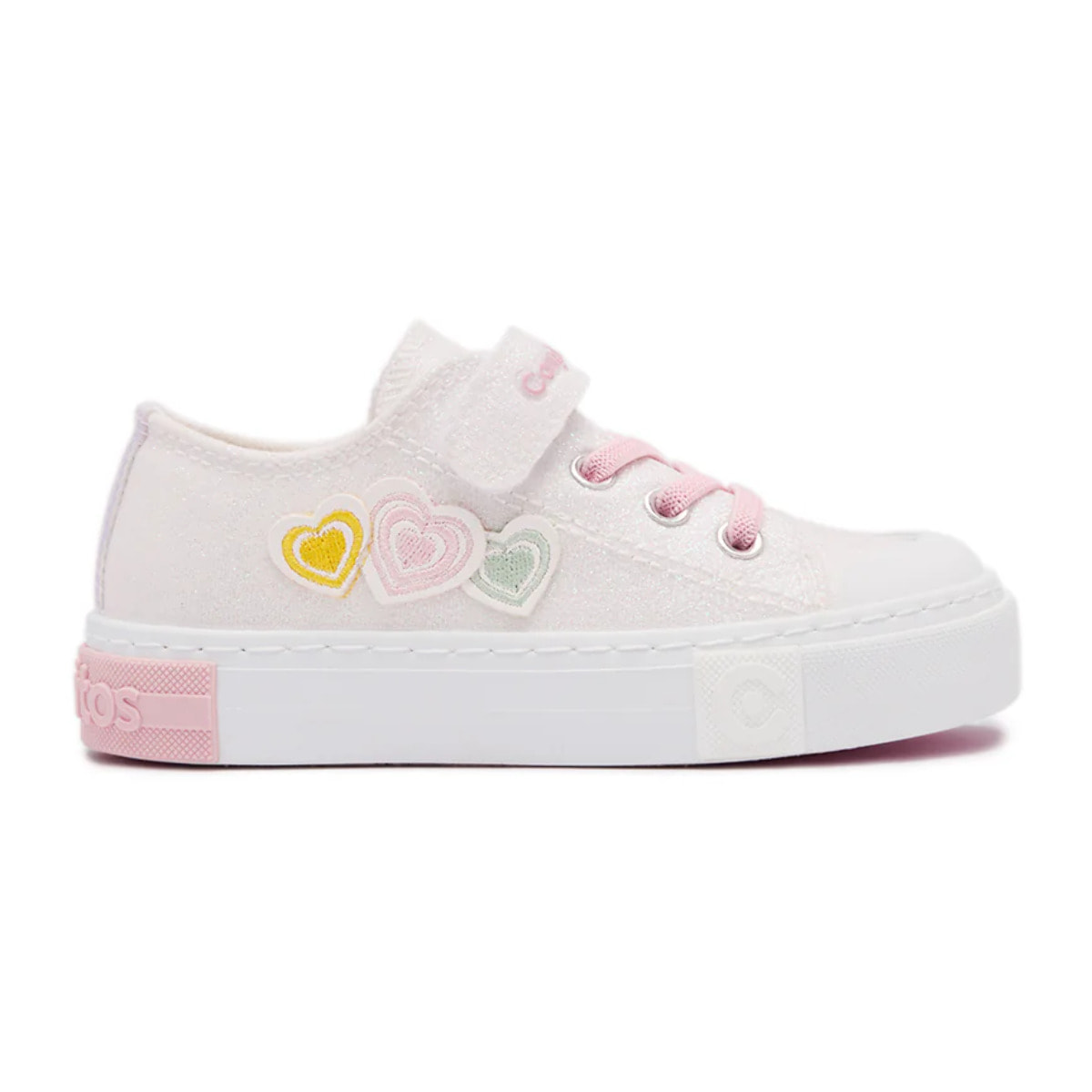 Zapatillas Multi Glitter Hearts de Niña