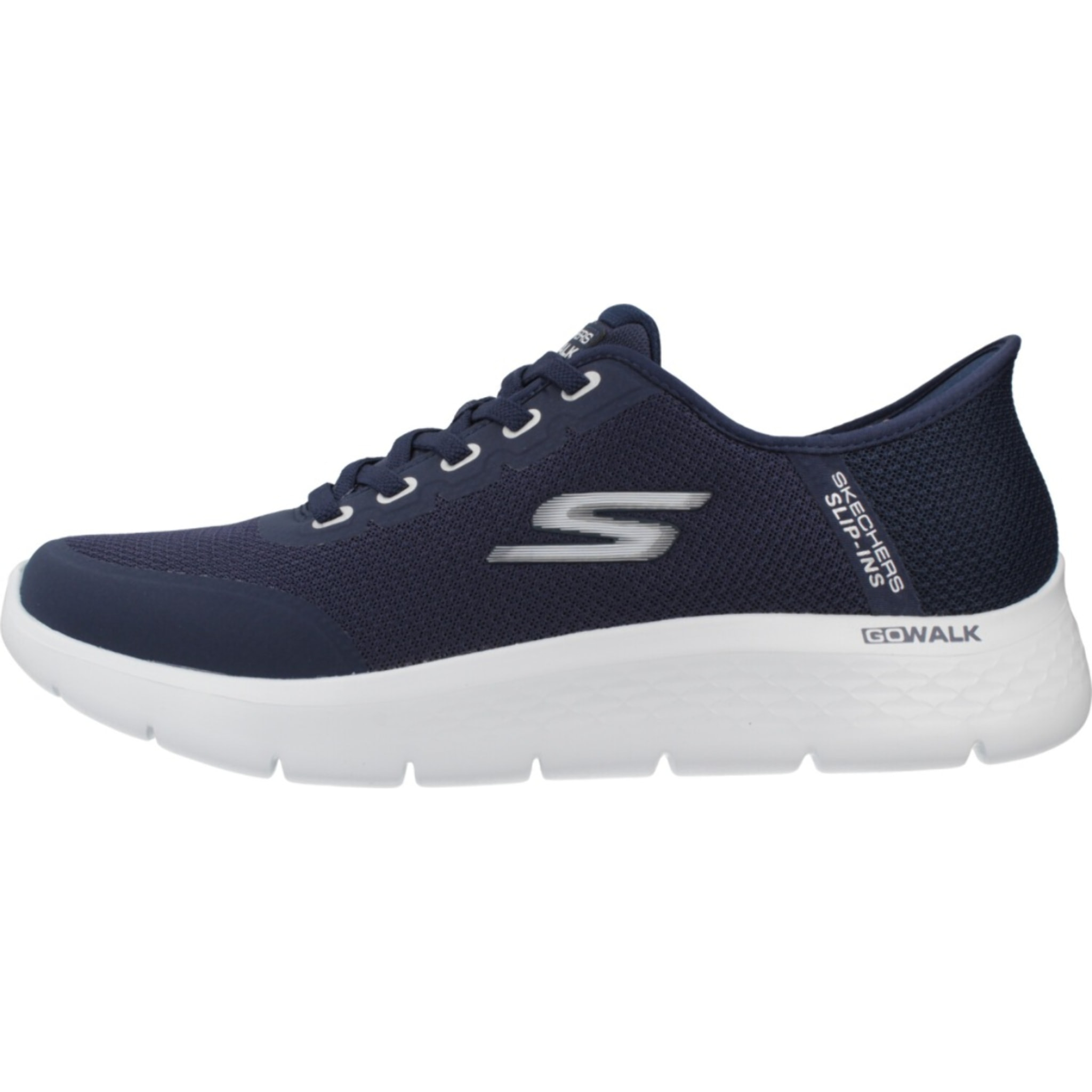 Sneakers De  Hombre Slip-ins Go Walk Flex Netro Azul