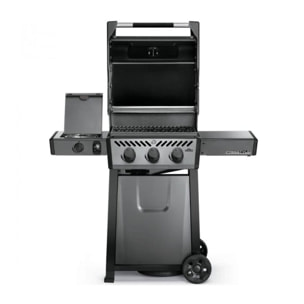 Barbecue gaz NAPOLEON Freestyle 3 bruleurs + 1 rechaud plat sur chariot, 51x45 cm