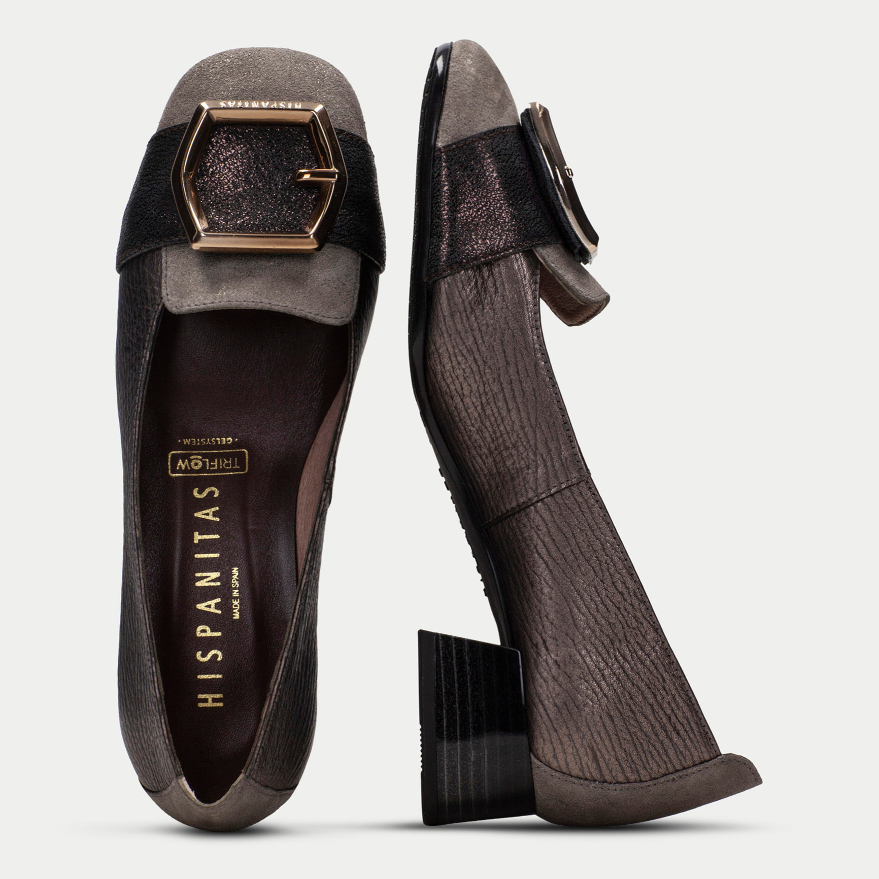 Bailarina Manila Metalizados 3 cm