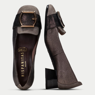 Bailarina Manila Metalizados 3 cm