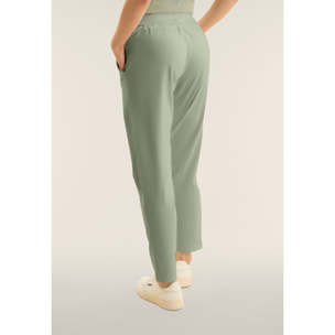 Pantaloni Sportivi con Coulisse in Jersey Elasticizzato