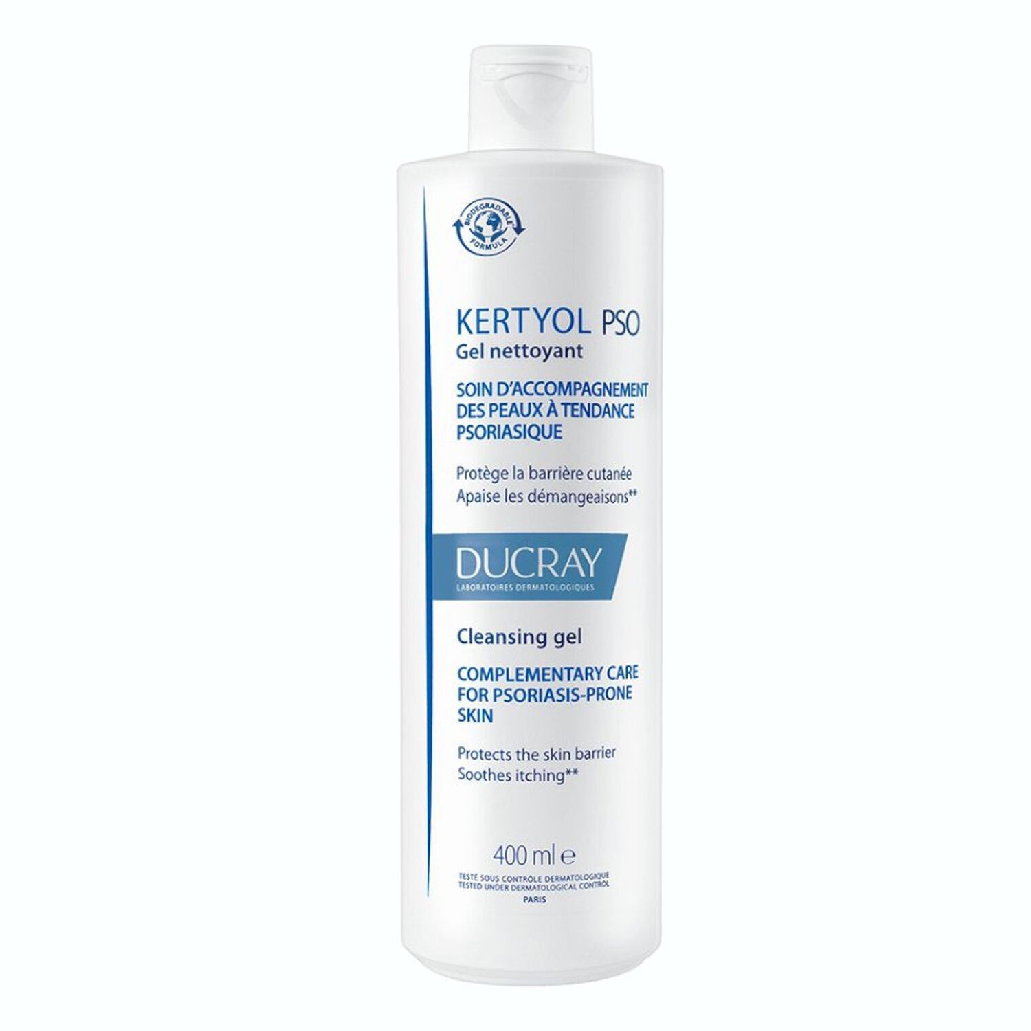 Kertyol PSO - Gel Nettoyant Surgras Peaux Psoriasiques 400 ml