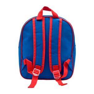 Zaino per la scuola materna 3D Italian Brainrot. Tasca laterale. Interno completamente foderato e personalizzato. Retro imbottito. Spallacci ergonomici, regolabili e imbottiti.