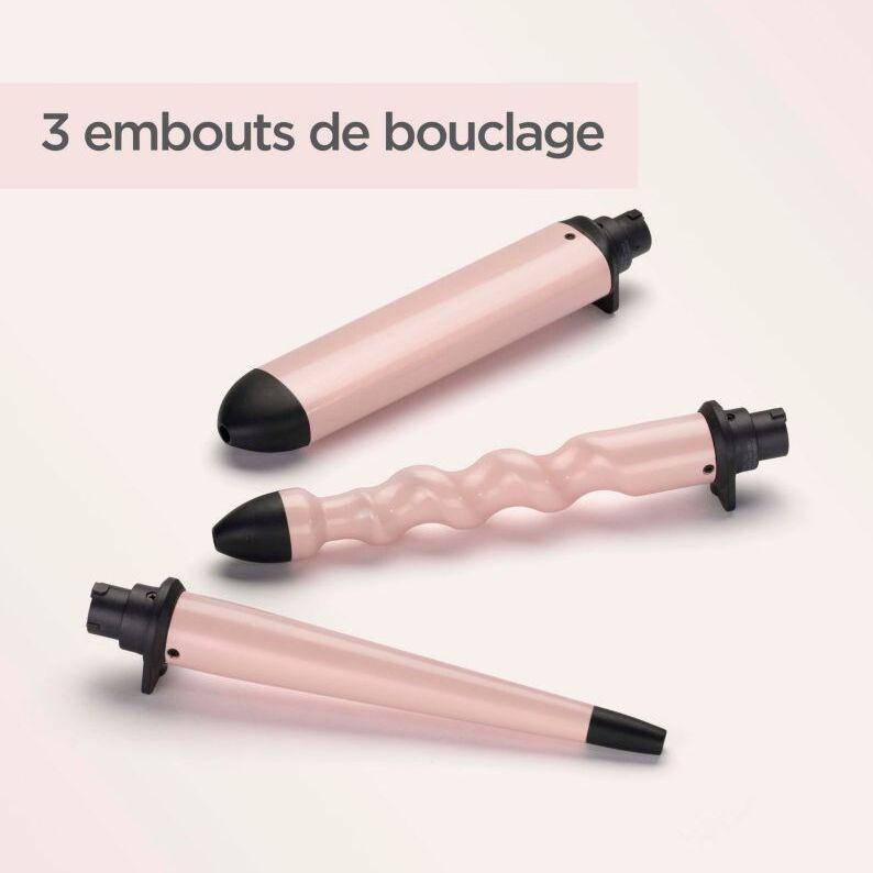 Fer à boucler BABYLISS Curl and Wave Trio MS750E
