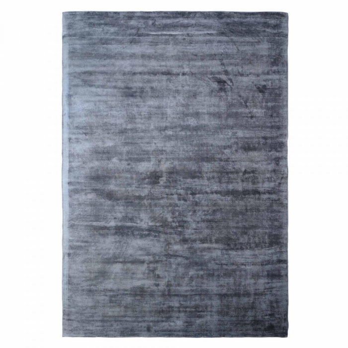 Tapis artisanal doux et soyeux tufté main en viscose