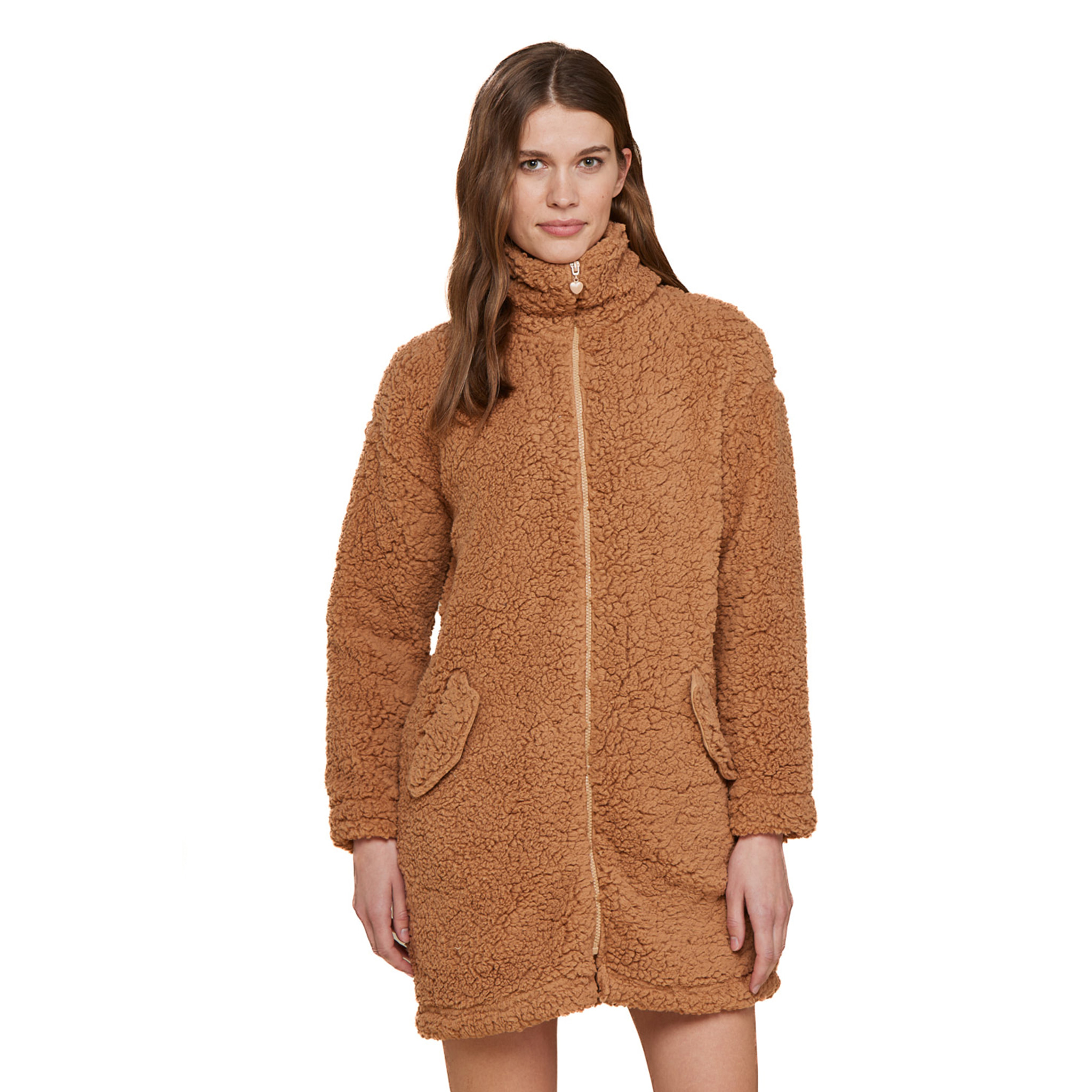 Vestaglia donna eco agnellino teddy long Noidinotte