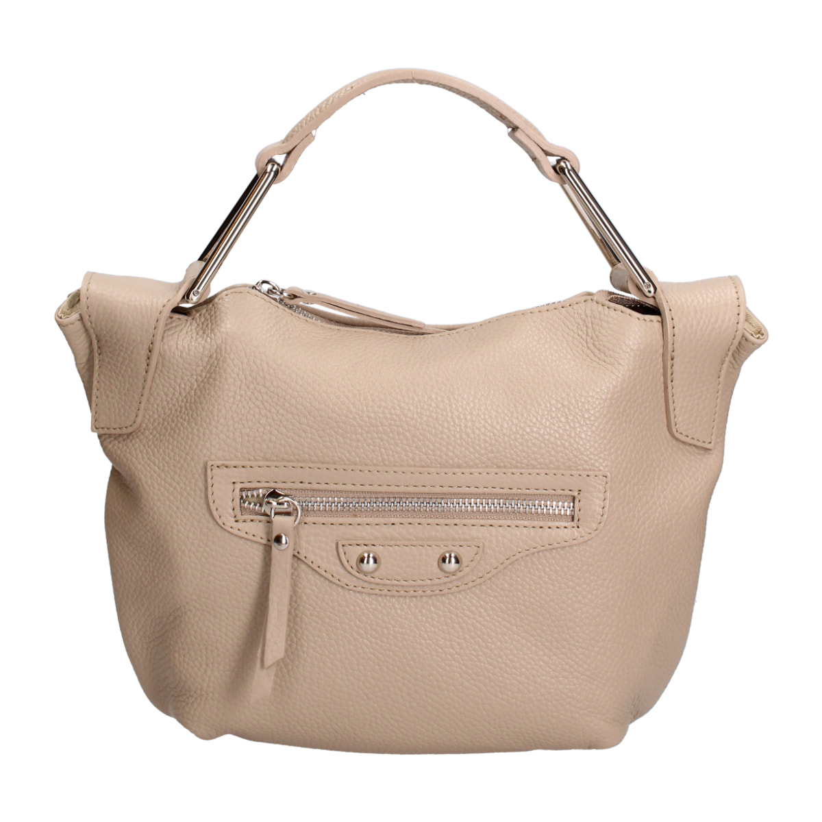 Borsa a mano da donna In Vera pelle Made in Italy 29x20x9 cm