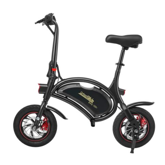 Draisienne UrbanGlide e-bike 120 + - Roues 12'' - 6Ah - Bequille