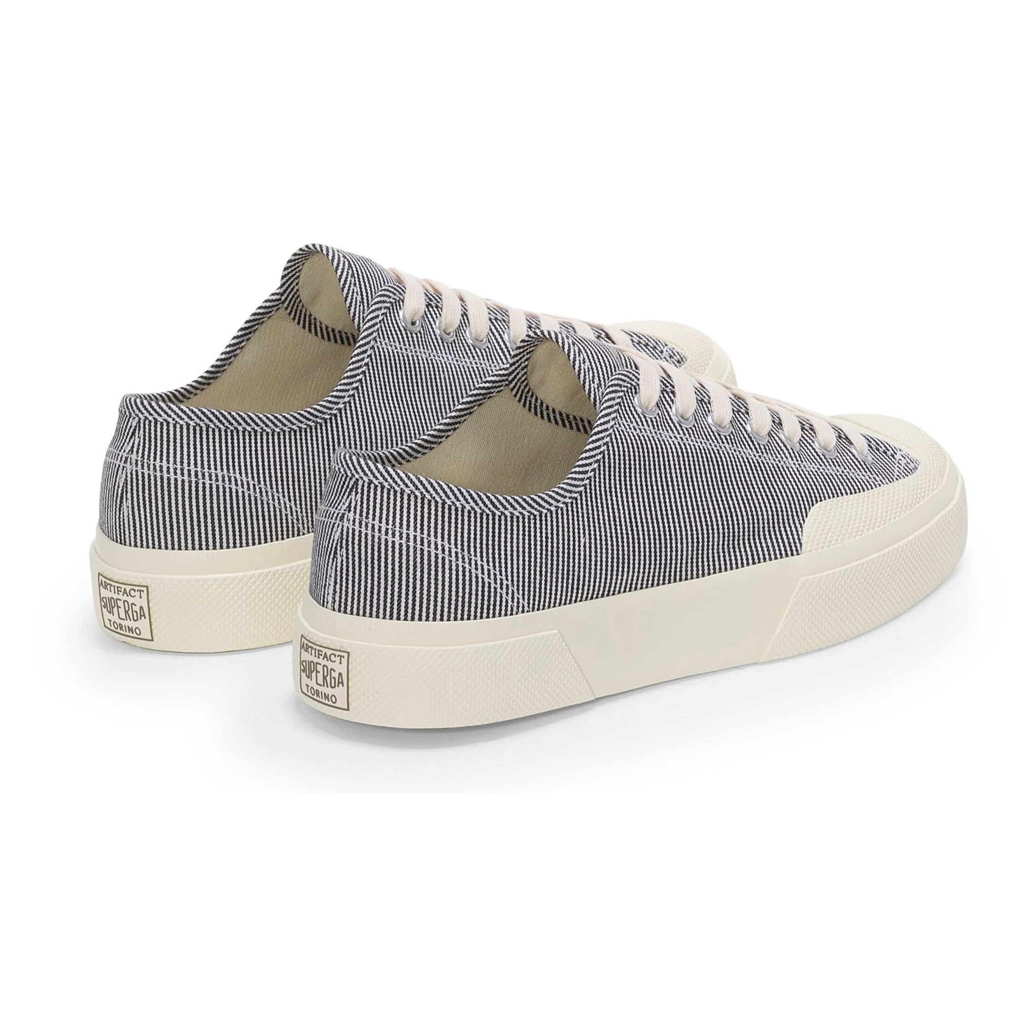 Superga - Sneakers Uomo Donna Blu - 2432 WORKS STRIPE