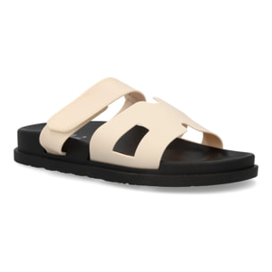 Chanclas de mujer, comodas y elegantes diseño moderno con adorno en la pala