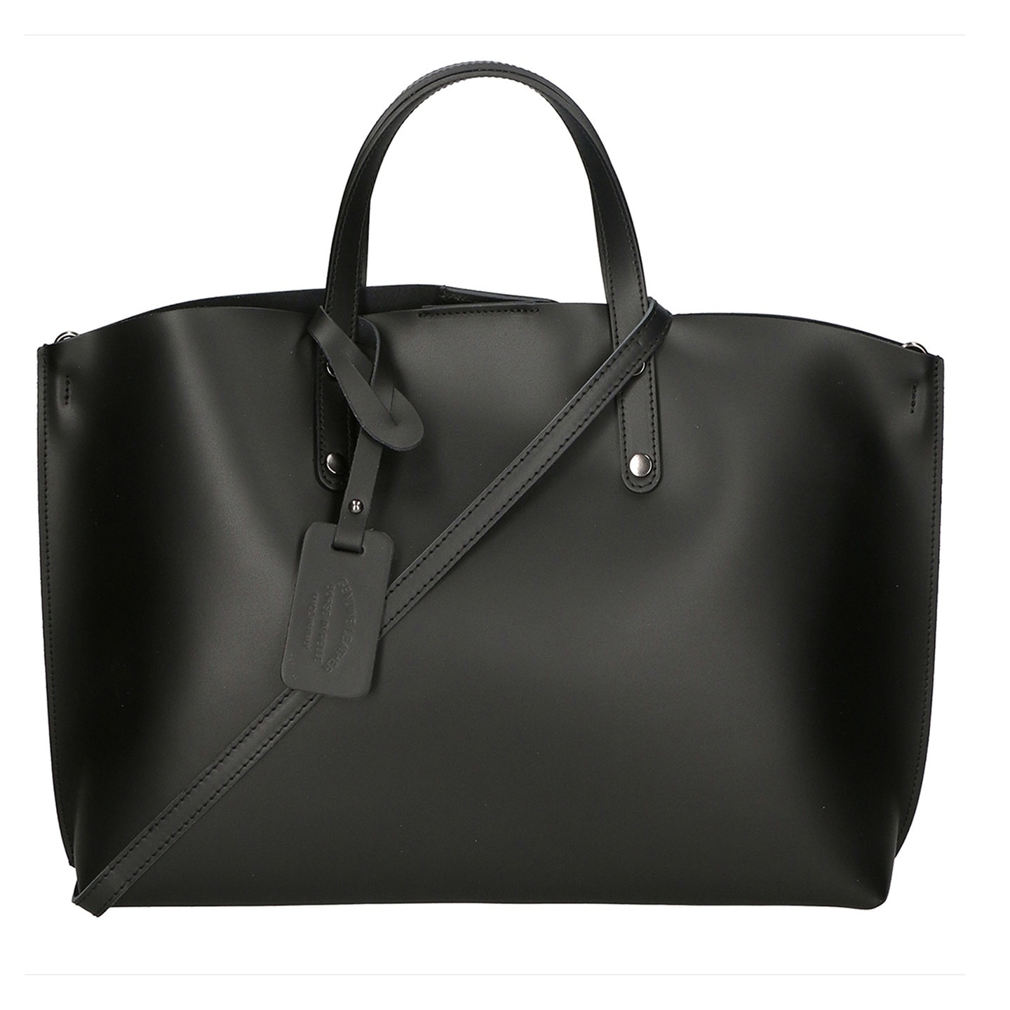 Borsa a mano da donna - Modello Lumena - Vera pelle - 48.0 x 31.0 x 11.0 cm