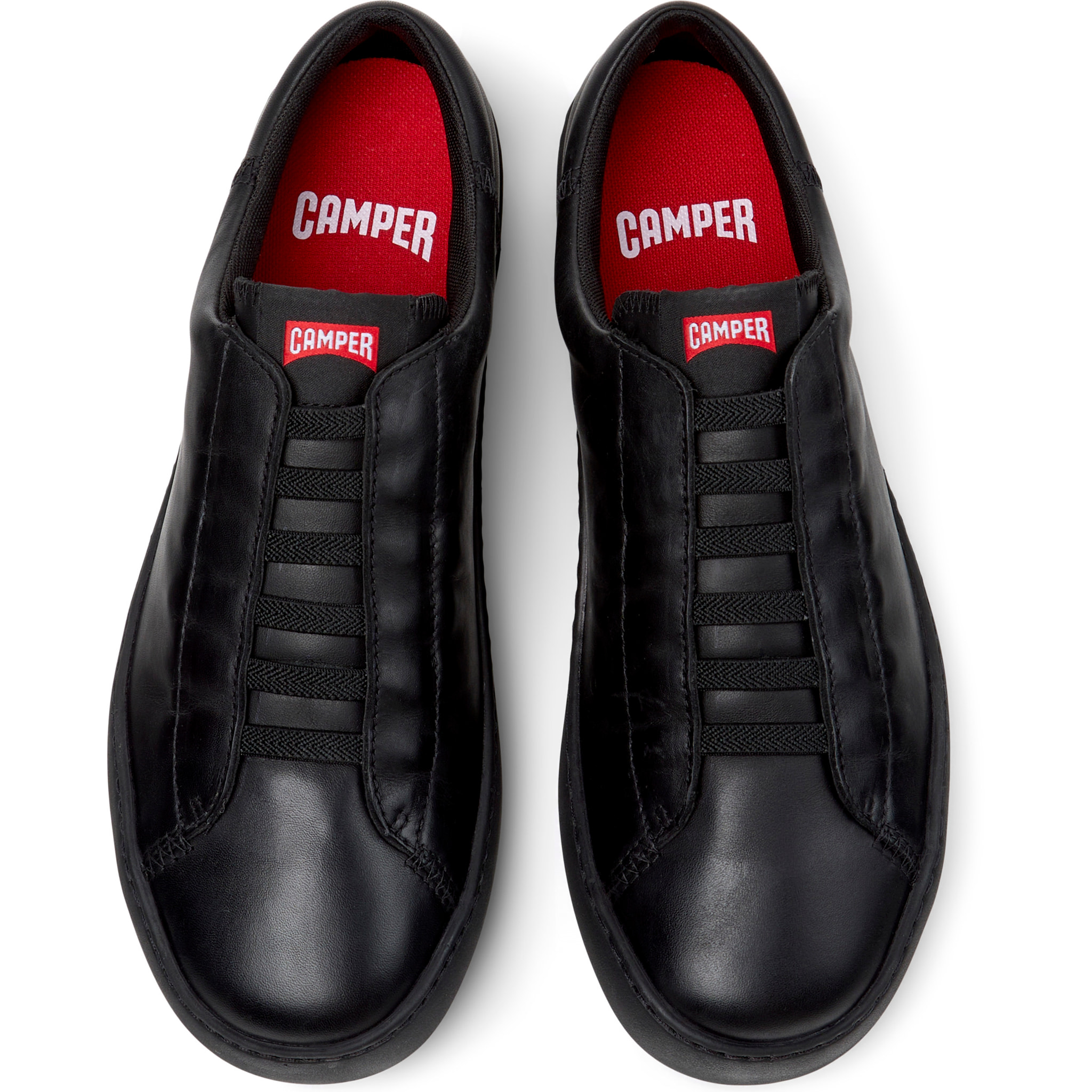 Sneakers - CAMPER Peu Touring - Nero - Pelle liscia