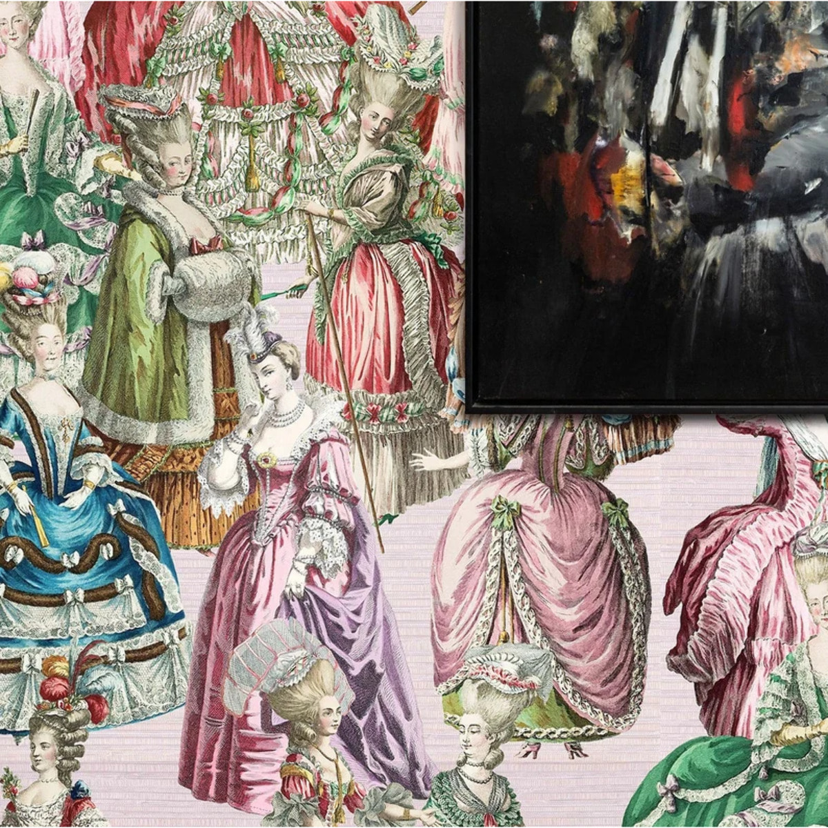 Carta da Parati Francese Marie Antoniette