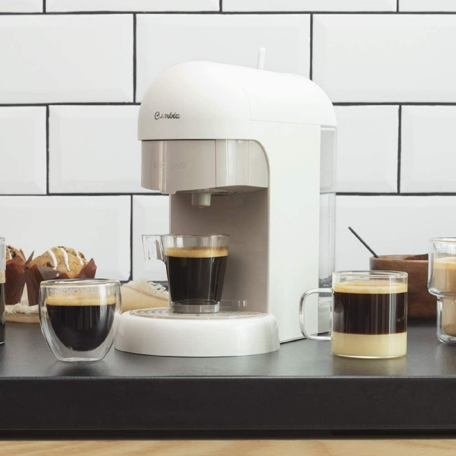 Cecotec Macchina da caffè Espresso Cumbia Capricciosa White