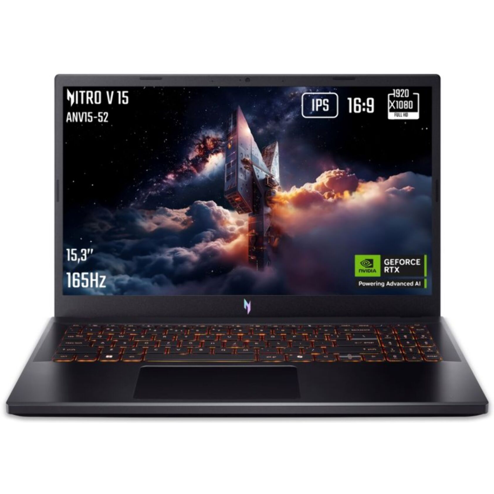PC Gamer ACER Nitro 15,6" FHD 165Hz Intel Core i7 13620H Nvidia GeForce RTX 5060 16 Go RAM DDR4 SSD 512 Go