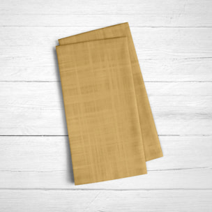 Lot de 2 serviettes Moutarde