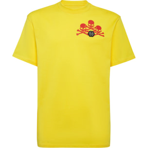 PHILIPP PLEIN T-Shirt Round Neck SKULL