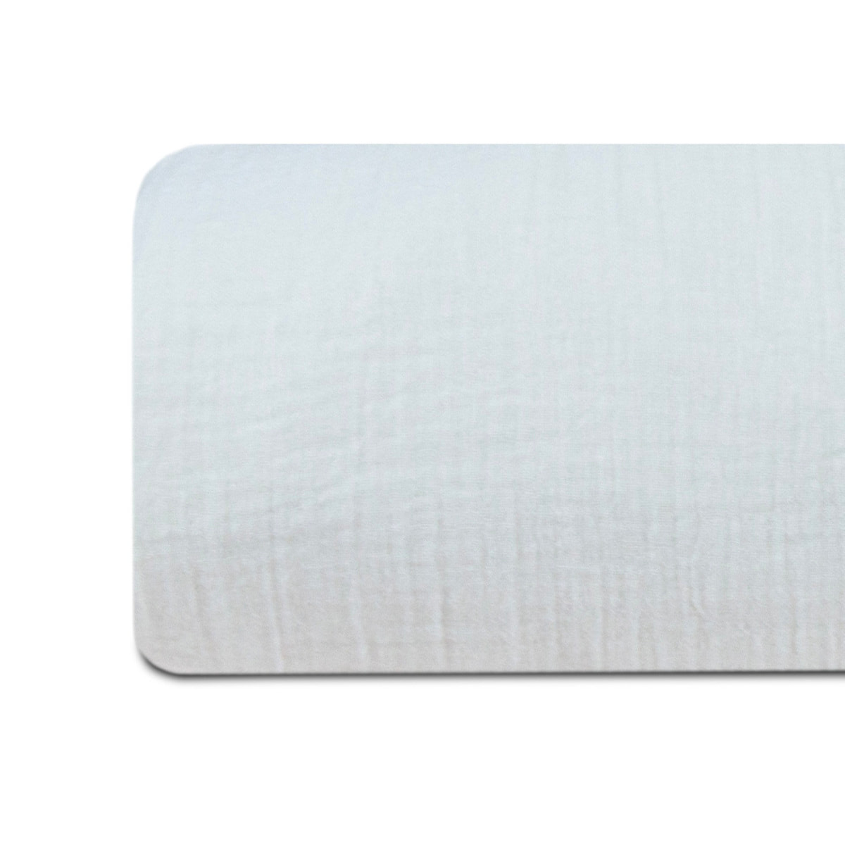 Drap-housse gaze de coton écrue - LOUISE