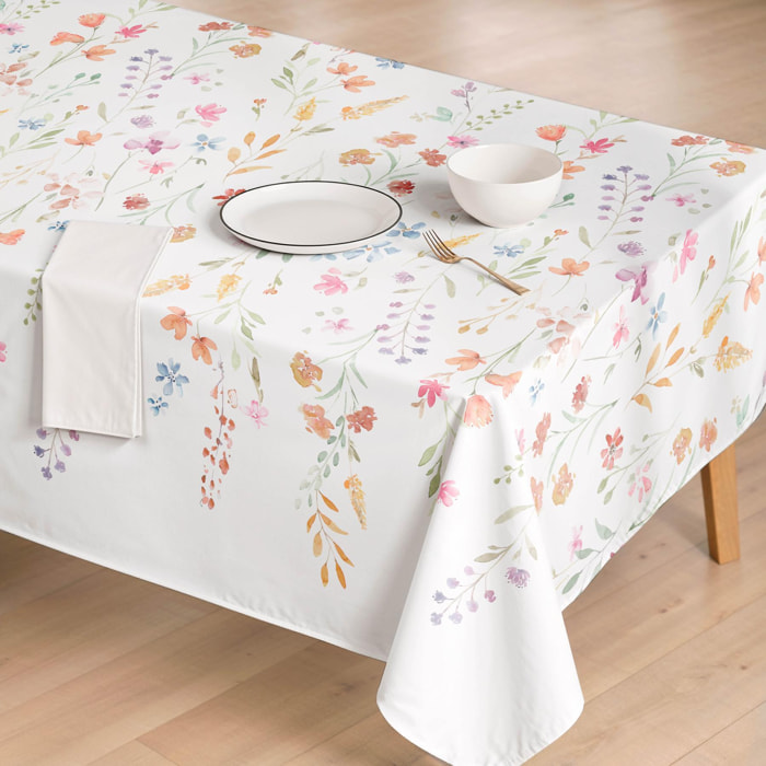 Nappe anti-taches CAMILA MULTICOLORE - enduite