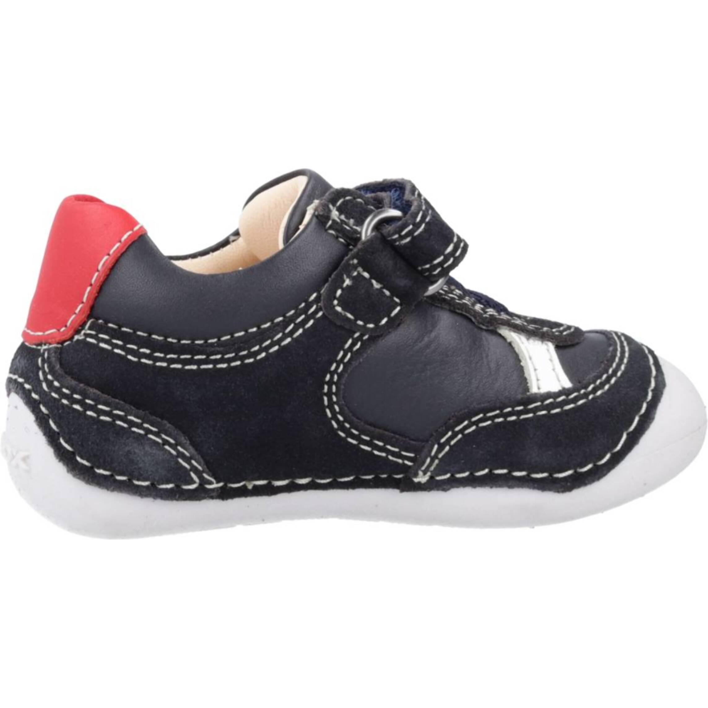 Zapatillas Niño de la marca GEOX  modelo B TUTIM B.A NEGRO