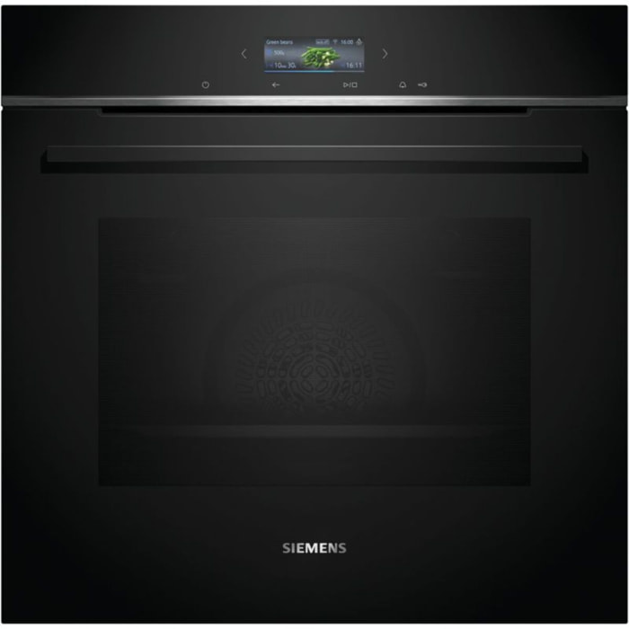 Four encastrable SIEMENS HB772G2B1S - Pyrolyse - Chaleur pulsée - Porte froide - Écran tactile - iQ700 - Sonde de Cuisson