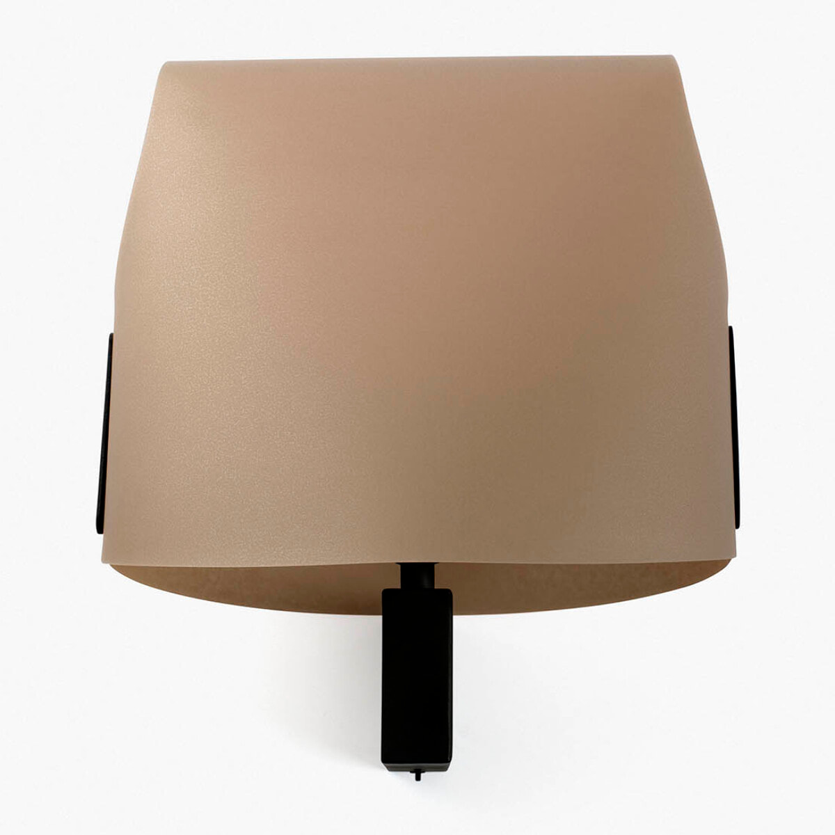 LUANG Lampada da parete nera/cammello