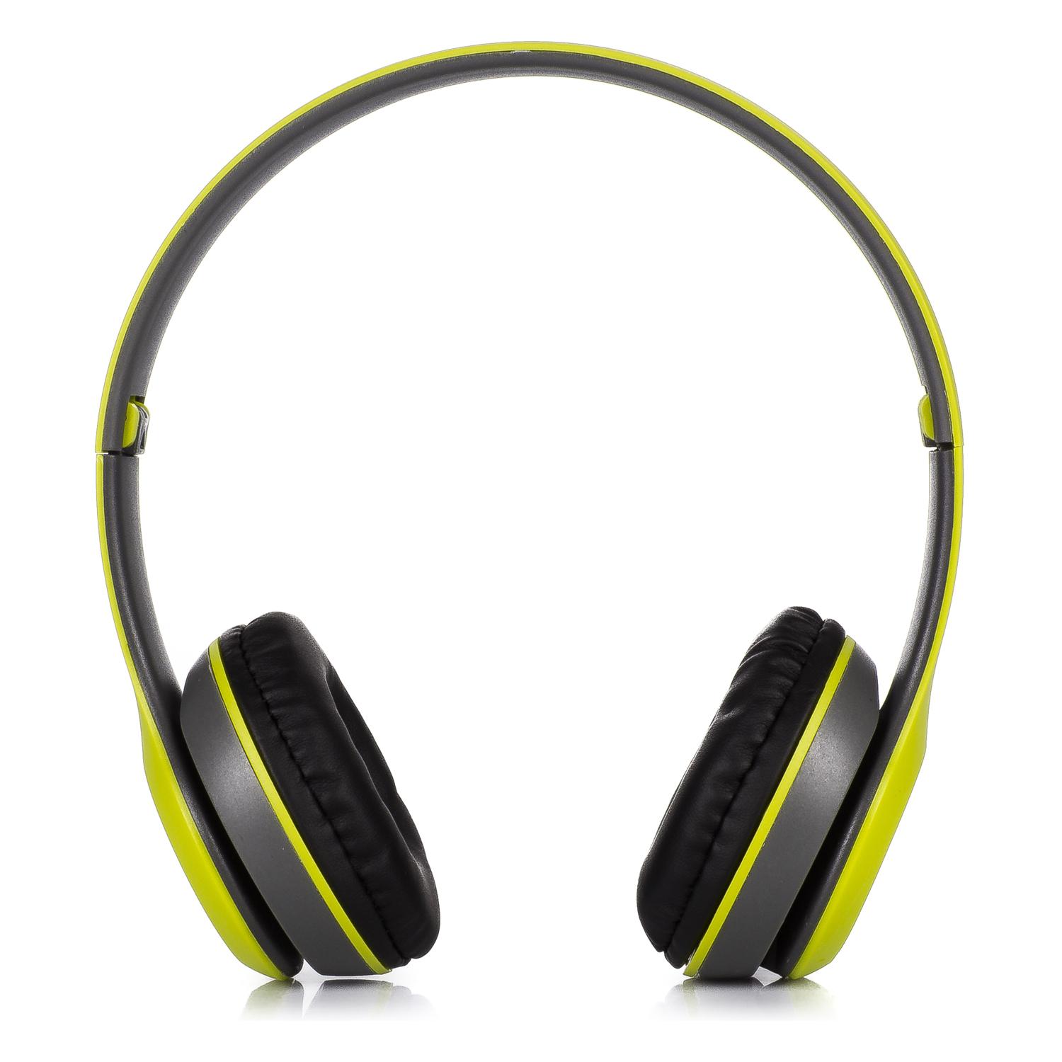 Cascos auriculares P47 Bluetooth 5.0 +EDR con radio FM incorporada y lector de Micro SD.